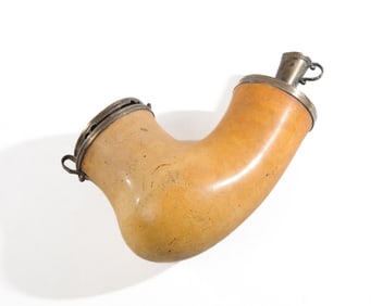 Rare 18th-19th C. "Pipe Stove" Seafaring Pipe