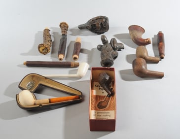 Lot Vintage Pipes, Stummels, Stems, etc.