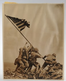 Vintage Press Association Iwo Jima Photo