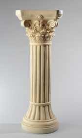 Corinthian Column Pedestal, 31"