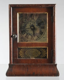 Seth Thomas Reverse Painted Mantel Clock