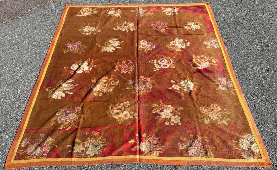 Louis-Philippe  Aubusson Tapestry Carpet (1 of 7)