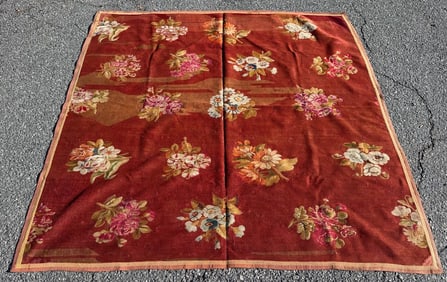 Louis-Philippe 2nd Empire Aubuson Tapestry Carpet