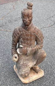 Large Xian Terracotta Army Warrior Figure 39"