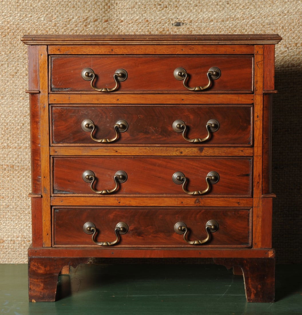 Diminutive English Chest of Drawers (1 of 8)