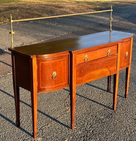 Vintage Mahogany Hepplewhite Style Sideboard