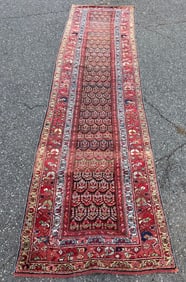Antique Persian Bijar Runner
