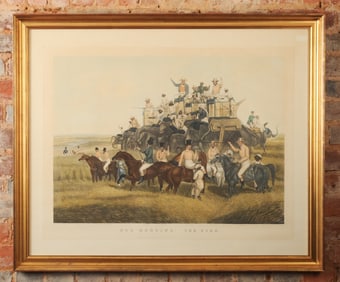 Hand Colored Aquatint After Captain John Platt