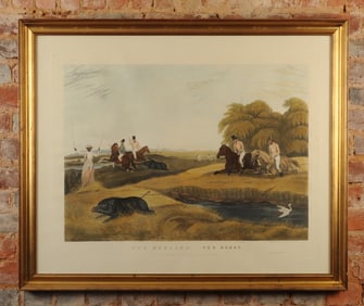 Hand Colored Aquatint After Captain John Platt