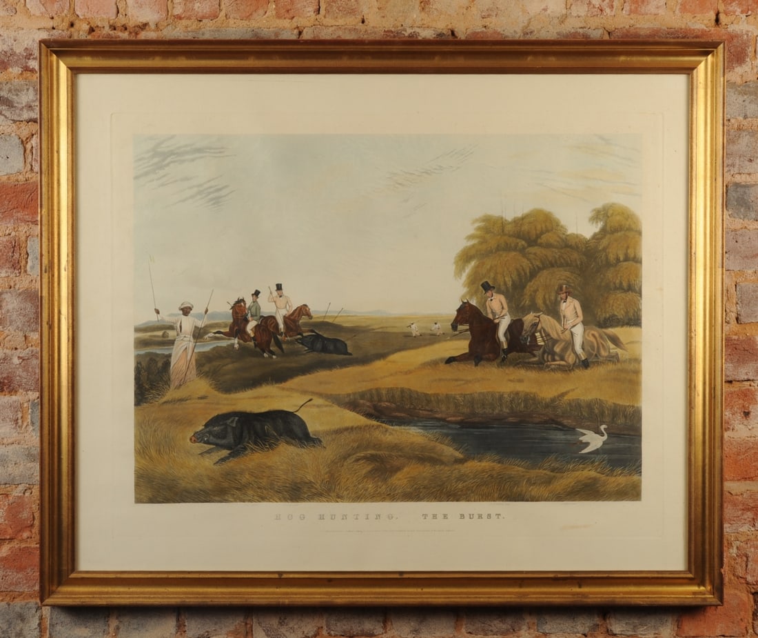 Hand Colored Aquatint After Captain John Platt (1 of 16)