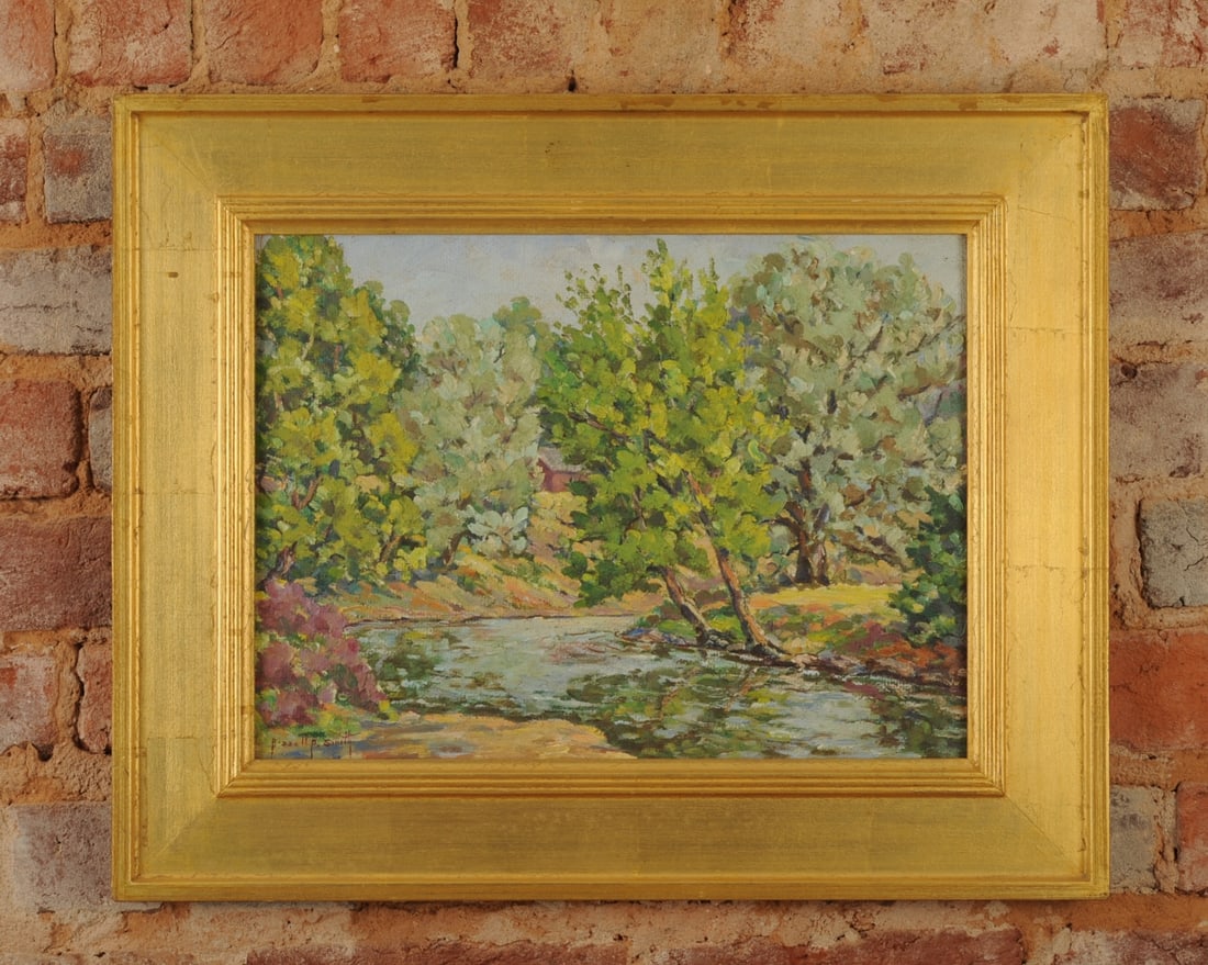 Bissell Phelps Smith (1892-1962) Oil on Board (1 of 6)