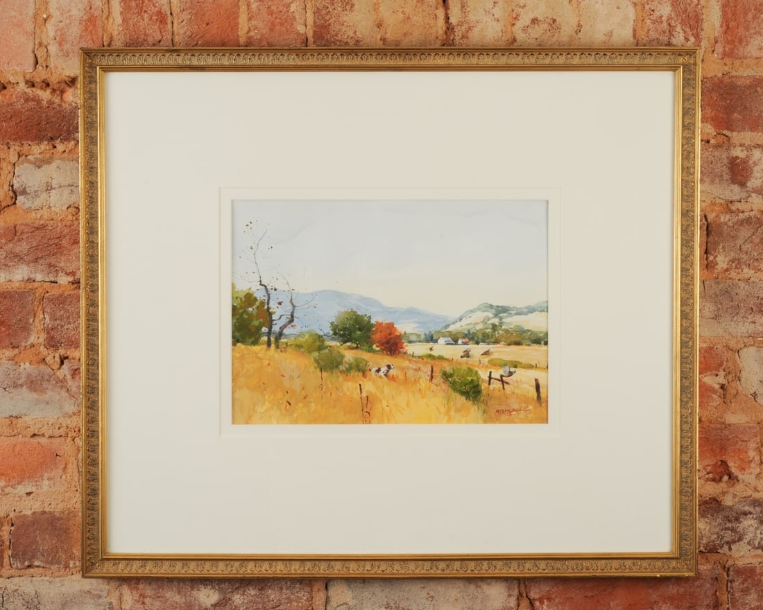 Roger Blum (b. 1950) Watercolor on Paper (1 of 8)