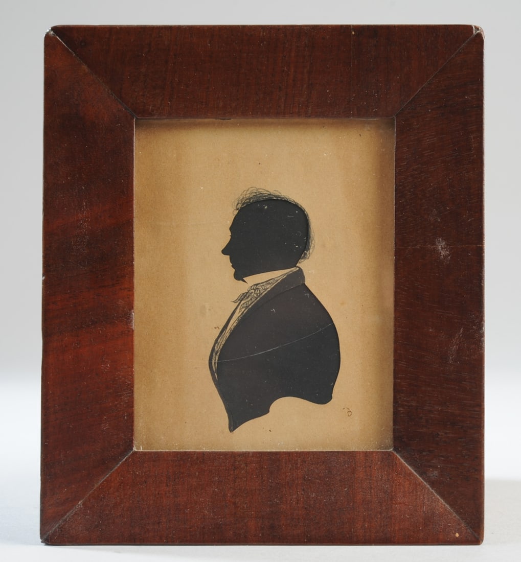 19th C Silhouette of a Gentleman (1 of 4)