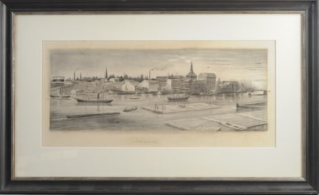 Panoramic View of Savannah, Georgia