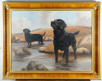 John Trickett (b. 1953, UK) Oil on Canvas