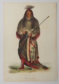 23 McKenney & Hall Indian Tribes Octavo Lithos