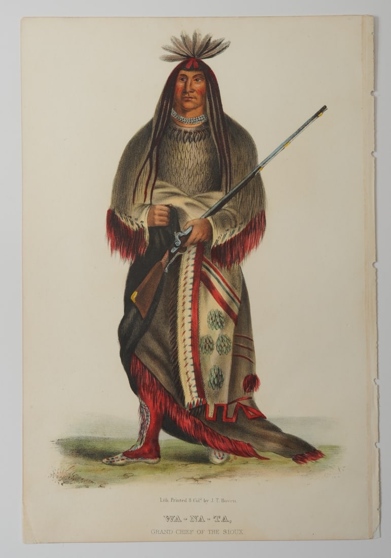 23 McKenney & Hall Indian Tribes Octavo Lithos (1 of 20)