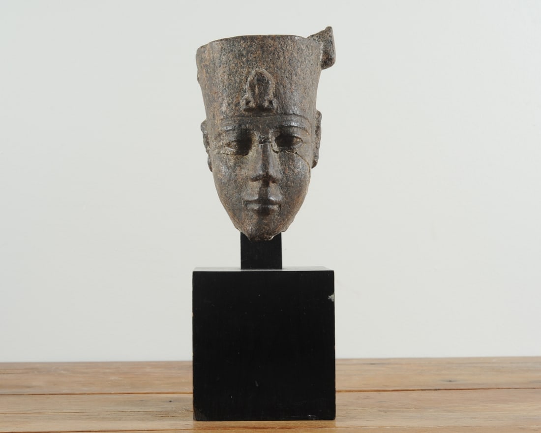 19th-Century Egyptian Grand Tour Carved Head (1 of 7)
