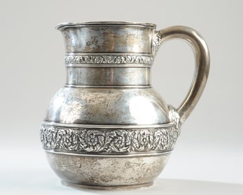 Antique Tiffany & Co Sterling Silver Water Pitcher
