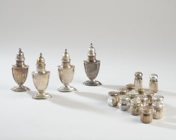 Mixed Grouping Sterling Silver Shakers