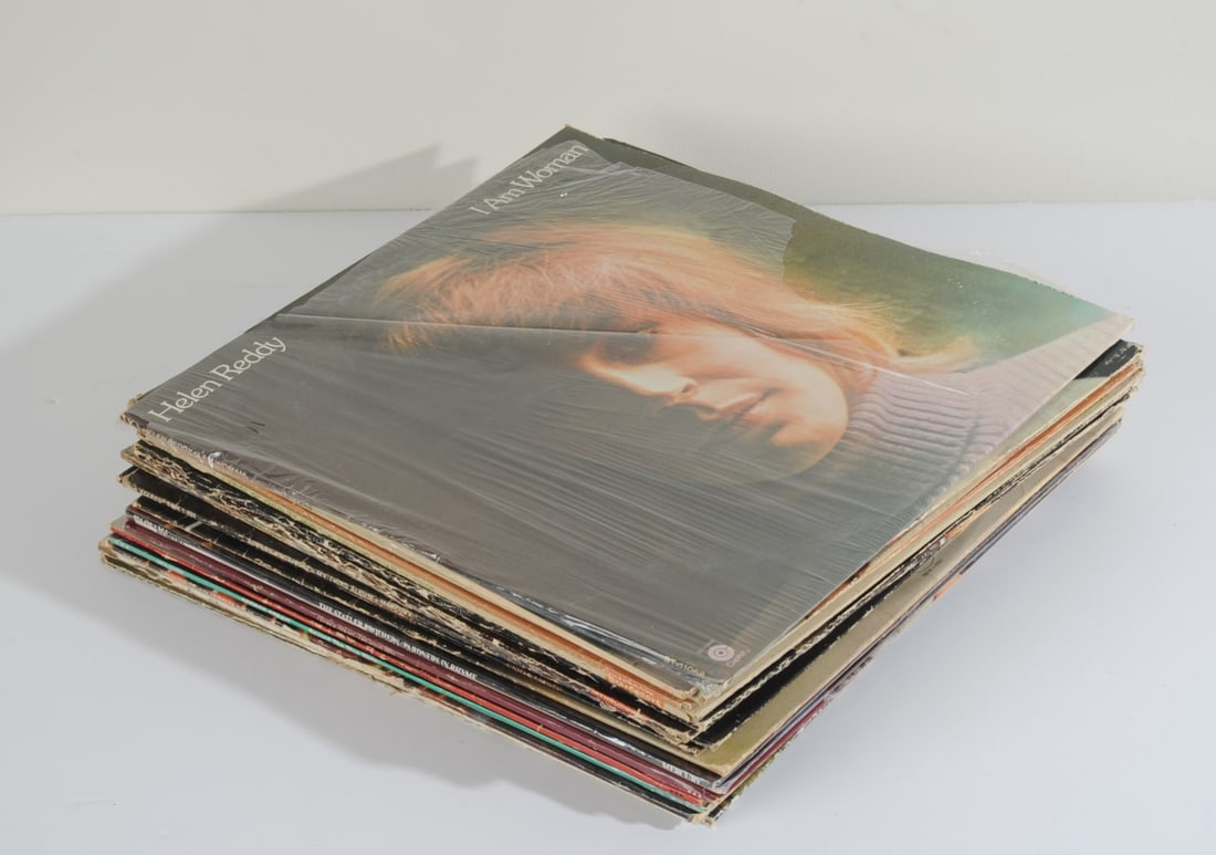 Vintage Vinyl Record Mixed Grouping, Country (1 of 1)