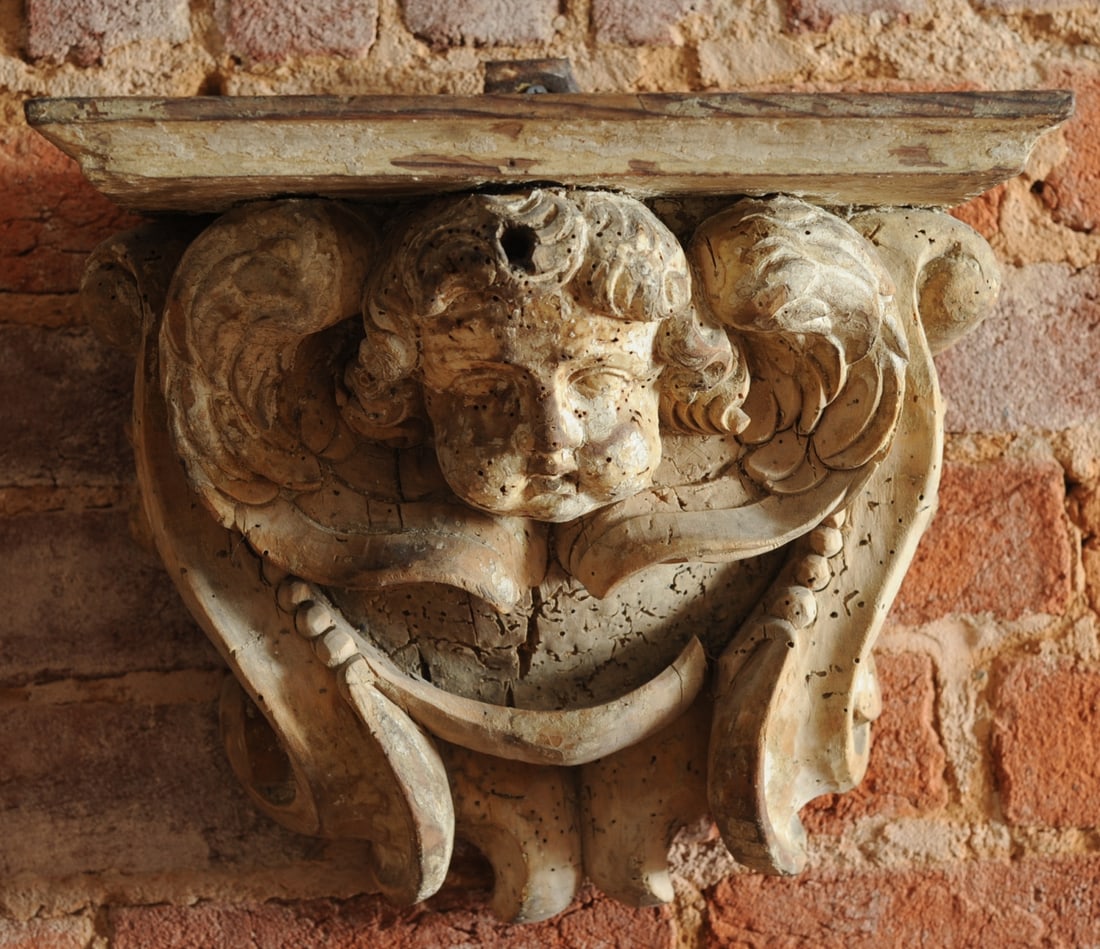 Baroque Continental Putti Wall Bracket (1 of 11)