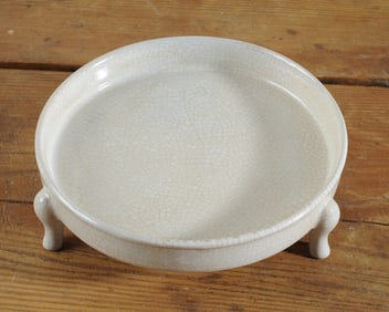 Chinese White Crackle Glaze Censer