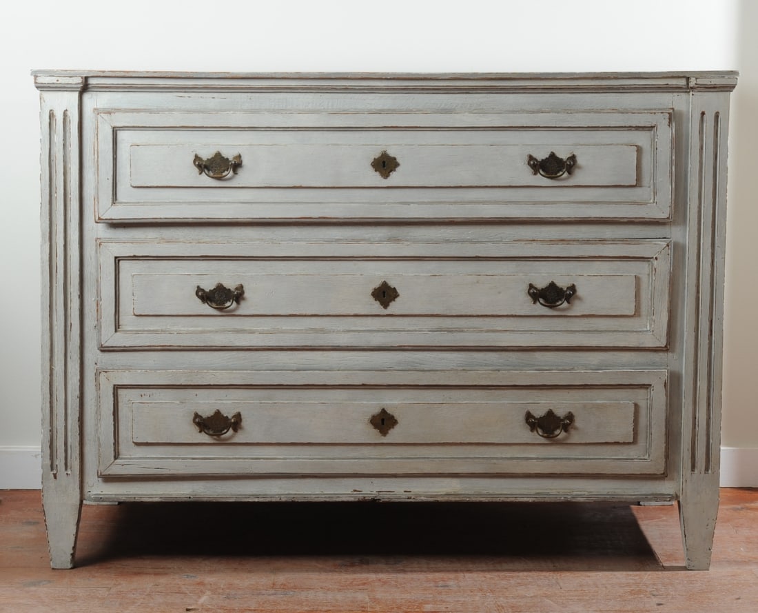 Late 19th C. Continental Chest of Drawers (1 of 12)