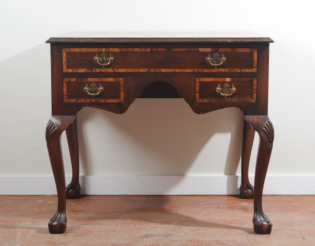 19th C. Mahogany Lowboy / Side Table (1 of 15)