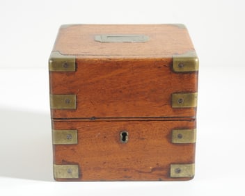 19th C. Mini Campaign Travel Liquor Set