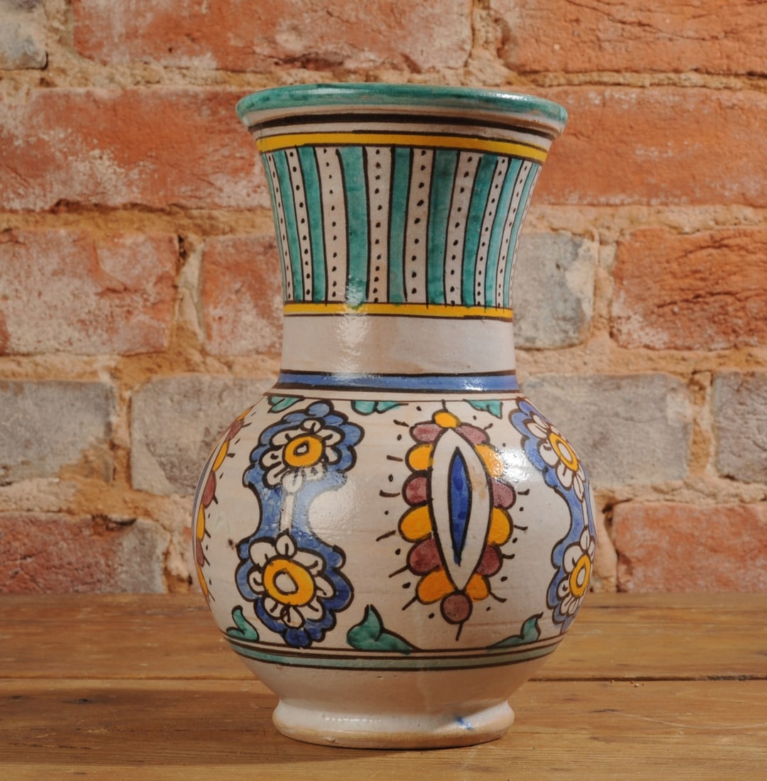 Moroccan Pottery Vase (1 of 6)