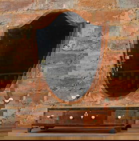 Early 19th C. English Shaving Mirror