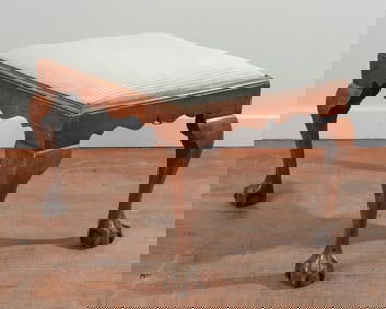 Early 20th C. Chippendale Style Stool