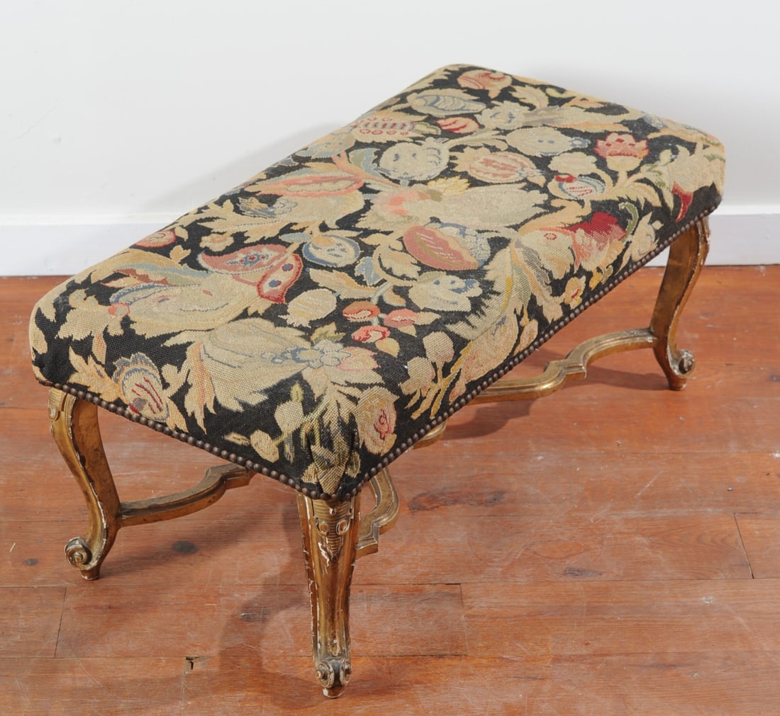 19th C. French Louis XV Style Tabouret (1 of 7)