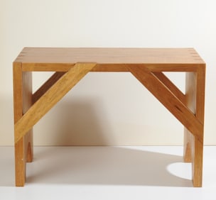 20th C. Walnut Stool