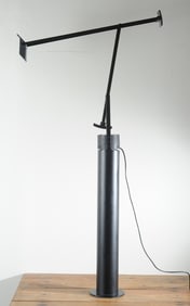 Adjustable Black Metal Task Lamp