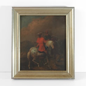18th- e.19th C. Central European Cabinet Painting