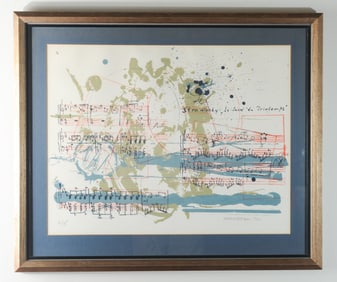Sam Middleton (1927 - 2015) Signed Screenprint