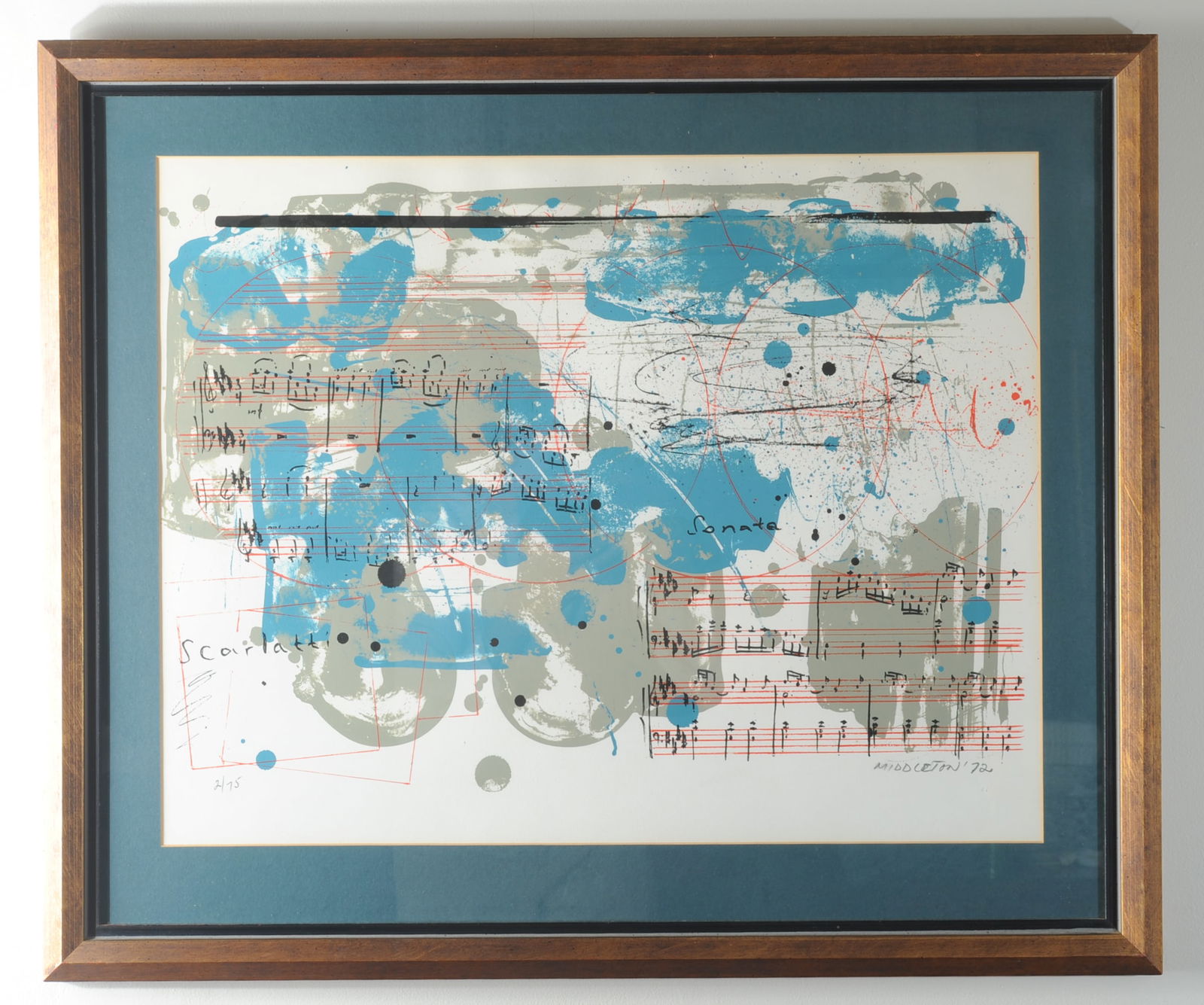 Sam Middleton (1927 - 2015) Signed Screenprint (1 of 6)