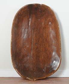Large Pacific Islands Carved Wooden Bowl or Tray