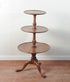 18th C. English Mahogany Dumbwaiter