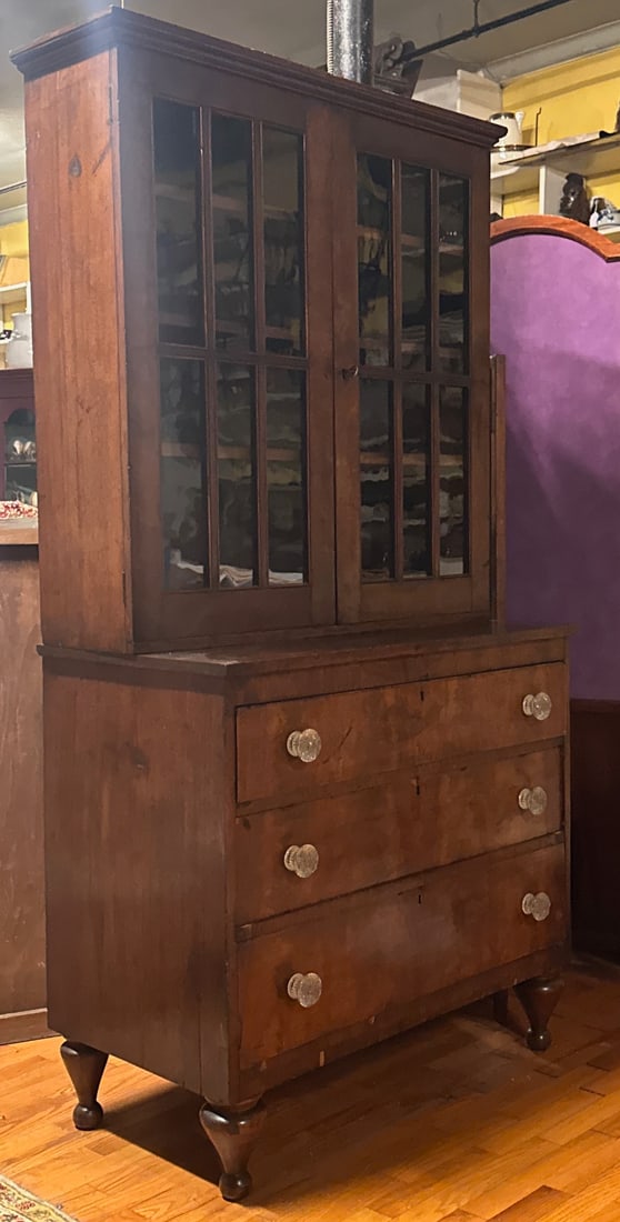 American Black Walnut Secretary Desk (1 of 10)