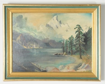 Oil on Panel Landscape