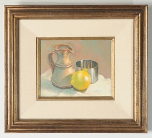 Barbara Gelderman Hails Oil on Canvas Still Life