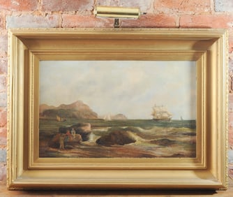 Oil on Canvas Seascape