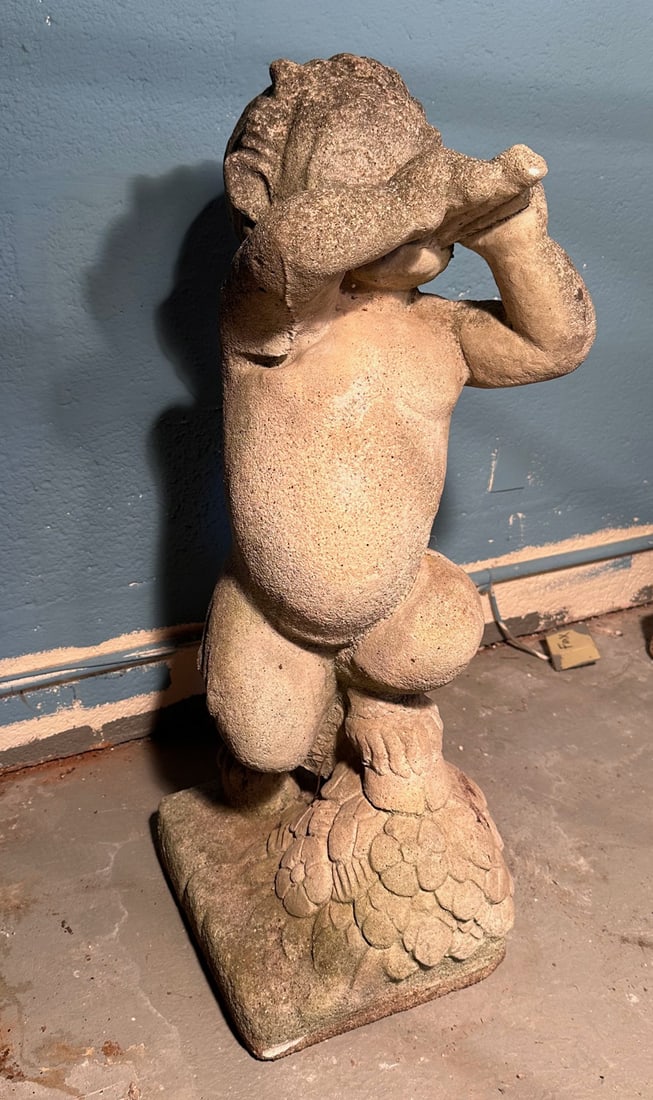 Concrete Garden Cherub (1 of 6)