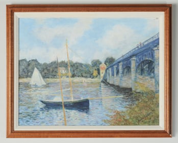 After Claude Monet The Bridge at Argenteuil