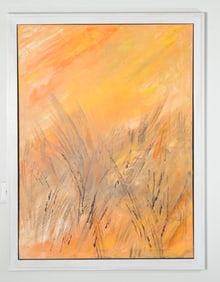 20th C. Abstract Oil on Canvas