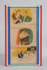 WWII Japanese Anti-Allied Propaganda "She Wept!"