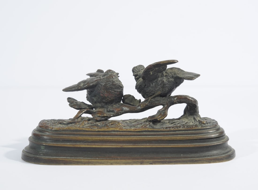Jules Moigniez (1835–1894) Bronze Table Box (1 of 7)